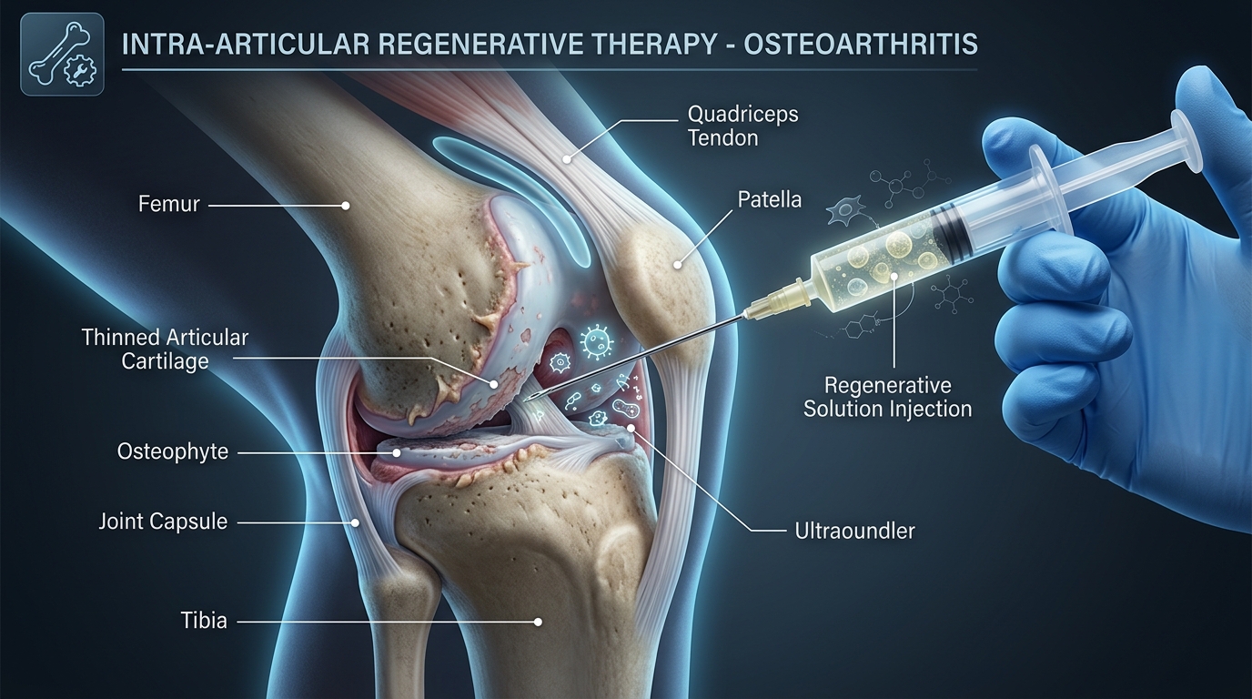 découvrez une injection révolutionnaire qui promet de faire disparaître rapidement l'arthrose en quelques semaines, offrant un espoir inédit aux patients.