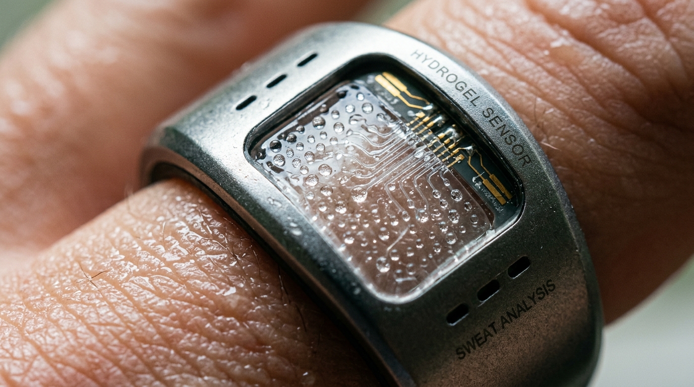 découvrez la bague connectée révolutionnaire qui analyse votre sueur en temps réel pour surveiller votre santé et optimiser votre bien-être au quotidien.