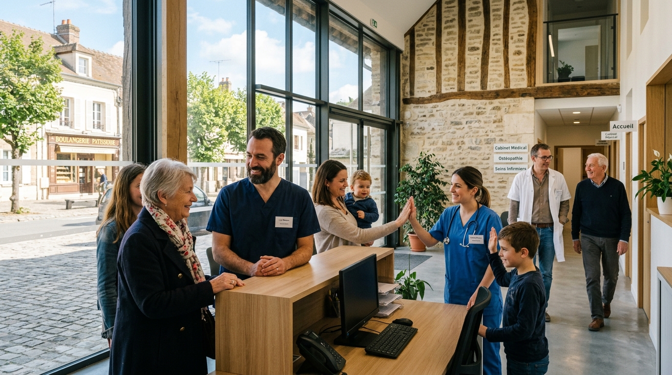 découvrez comment médecins, ostéopathes et infirmières ont transformé ce pôle santé en un espace innovant et harmonieux, alliant expertise et collaboration pour un meilleur accompagnement des patients.