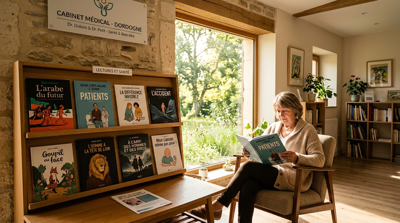 découvrez comment la bande dessinée est utilisée comme un remède innovant pour améliorer la santé des patients en dordogne, alliant art et bien-être.