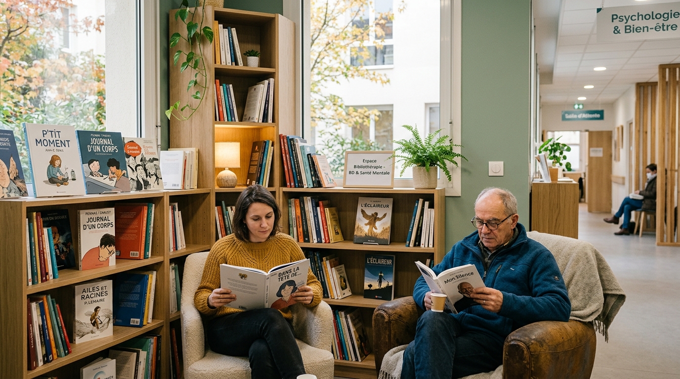 découvrez comment la bande dessinée se transforme en outil thérapeutique innovant pour améliorer la santé des patients en dordogne.