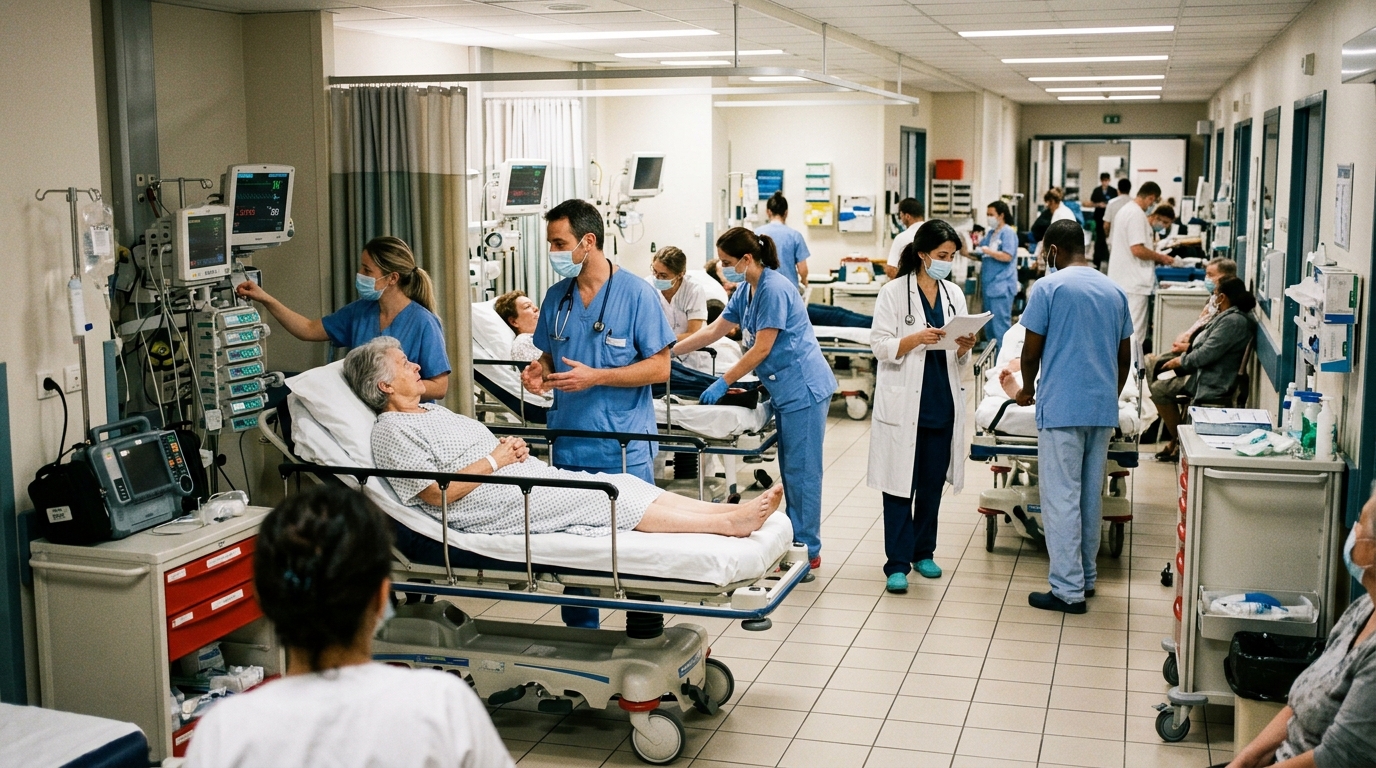 la drees prévoit un déficit de 2,3 milliards d'euros pour les hôpitaux en 2025, soulignant les défis majeurs auxquels fait face la santé publique en france.