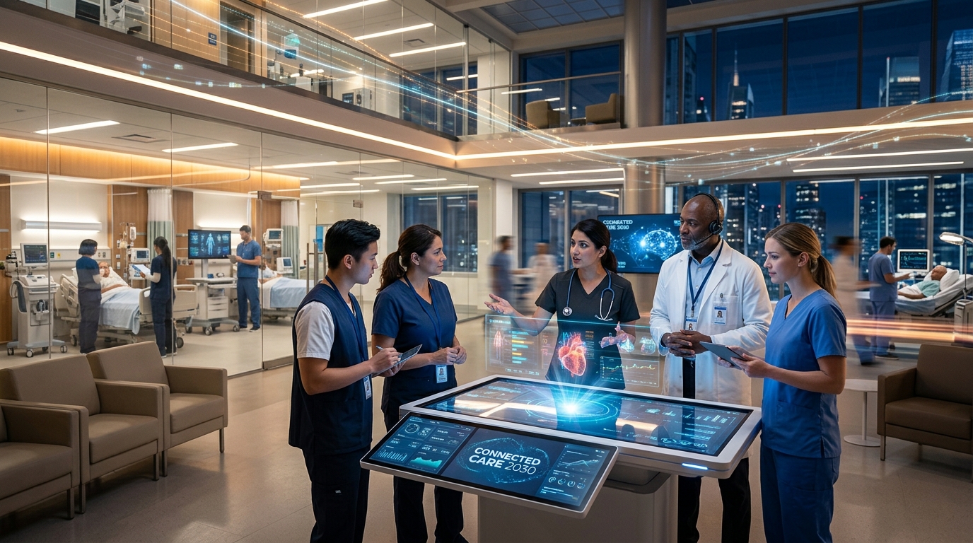 découvrez « connecting care 2030 » par le groupe ramsay santé, une initiative innovante visant à transformer l'avenir des soins de santé grâce à des solutions connectées et centrées sur le patient.