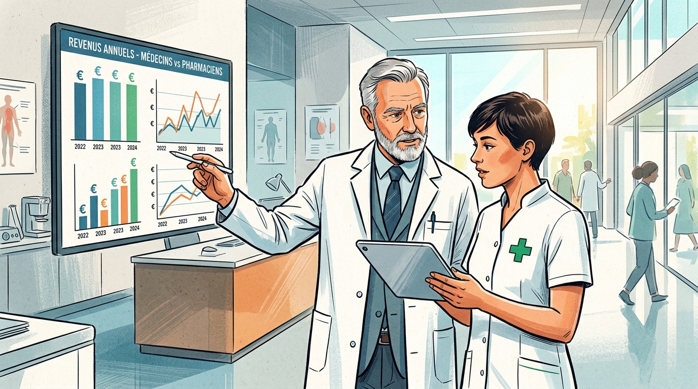 découvrez une analyse comparative des revenus entre médecins et pharmaciens pour savoir quelle profession offre le meilleur salaire.