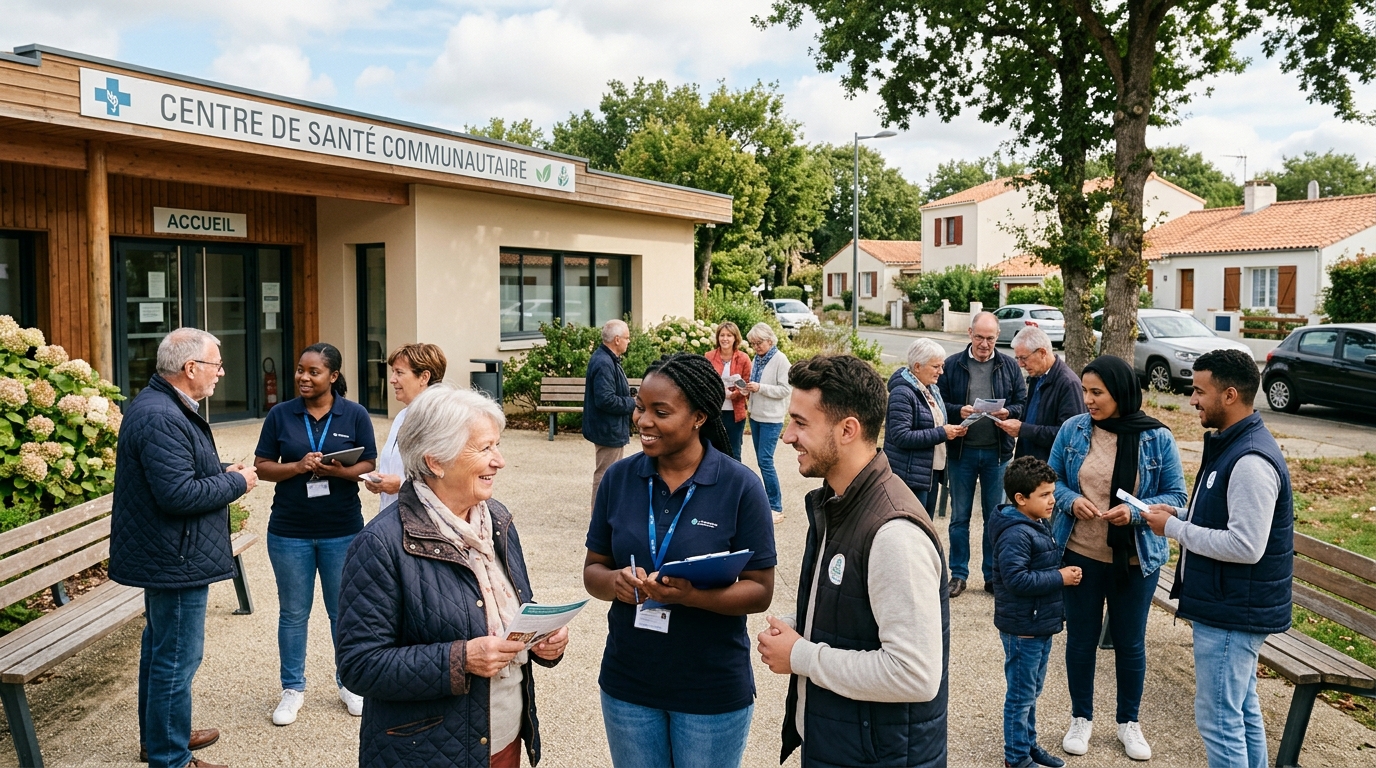 participez gratuitement et anonymement à une enquête sur l'accès aux soins à challans et dans ses environs pour améliorer la santé locale.